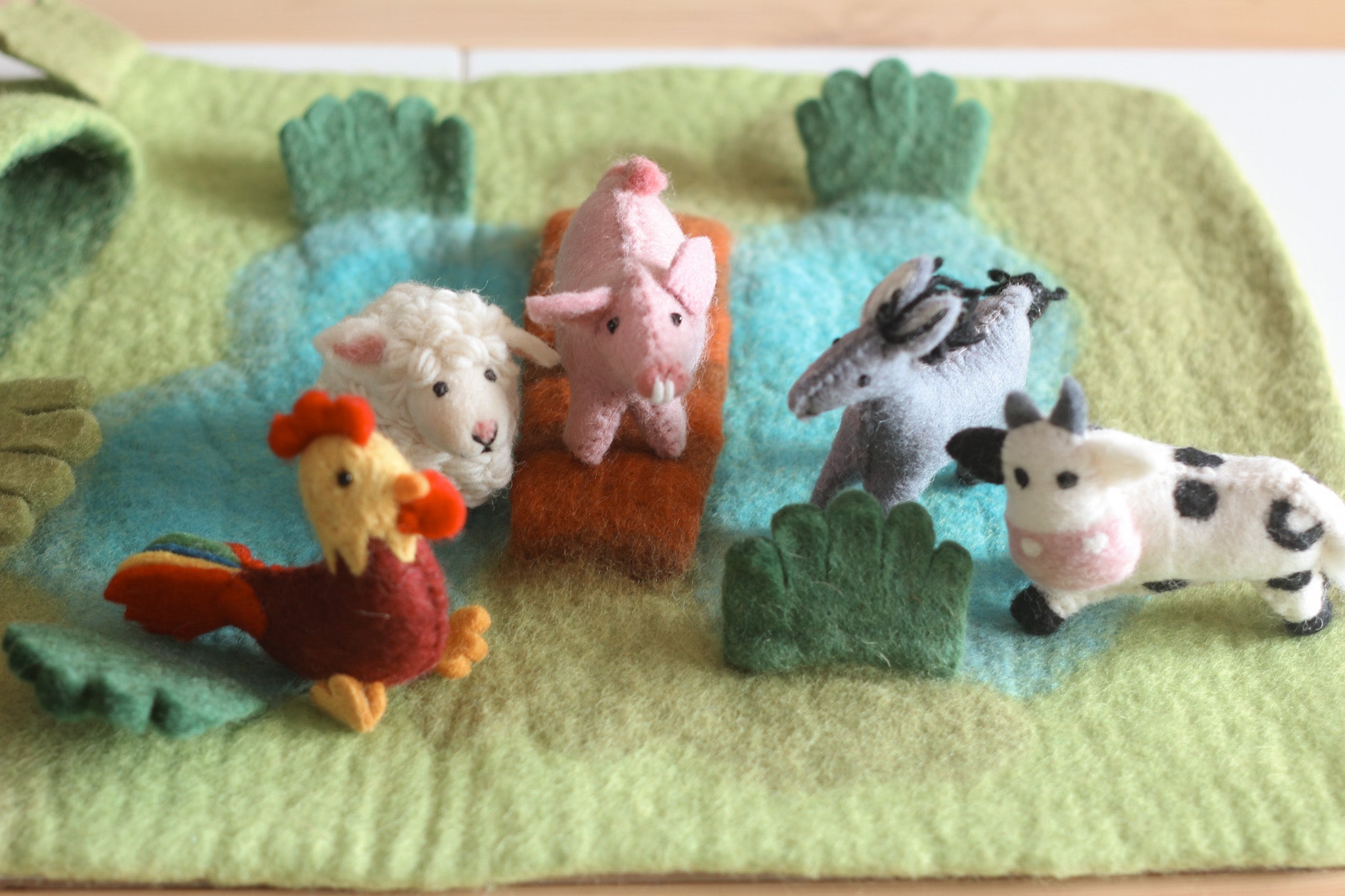 Felt Animals Handmade Animal Toys Montessori and Waldorf Toy by Play Planet