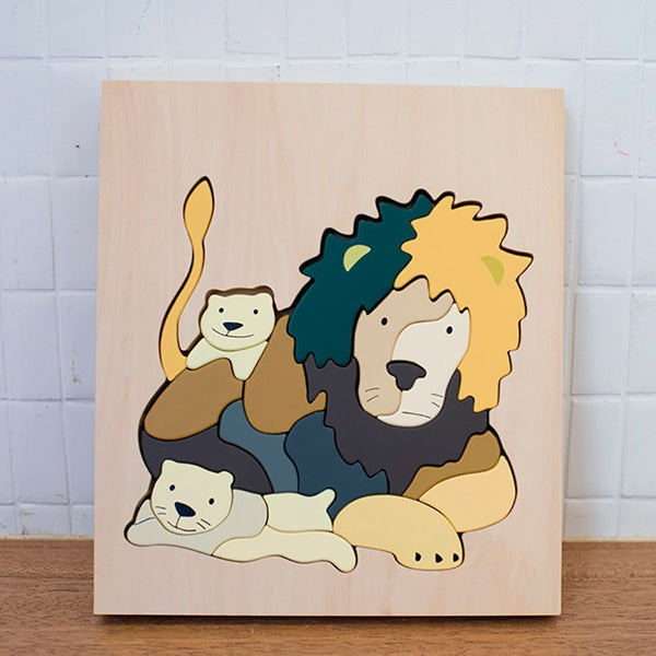 Play Planet | Lion Wooden Puzzle