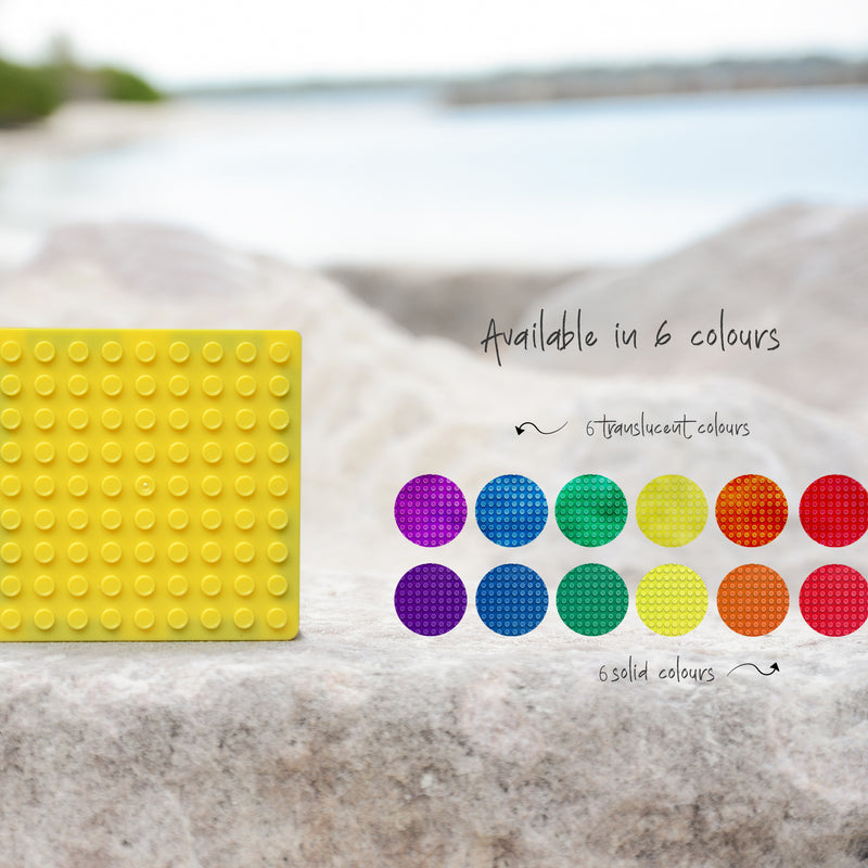 Magbrix Brick Tile - Small Square 24 Pcs Pack | MAGBLOX