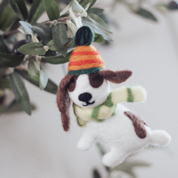 Cocker Spaniel Dog Christmas Ornament | Felt Ornaments