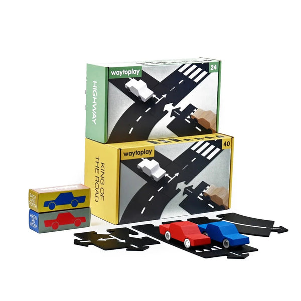 waytoplay Way to Play Road Track Deluxe Set Medium | Play Planet