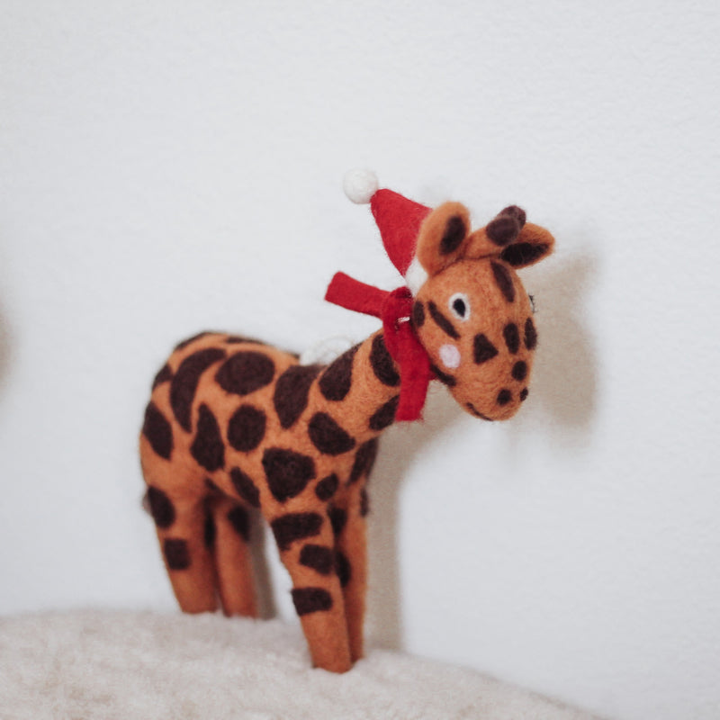 Giraffe Christmas Ornament | Felt Ornaments