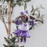 Koala Ballerina Ornament | Felt Ornaments