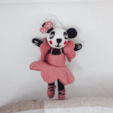 Panda Ballerina Ornament | Felt Ornaments