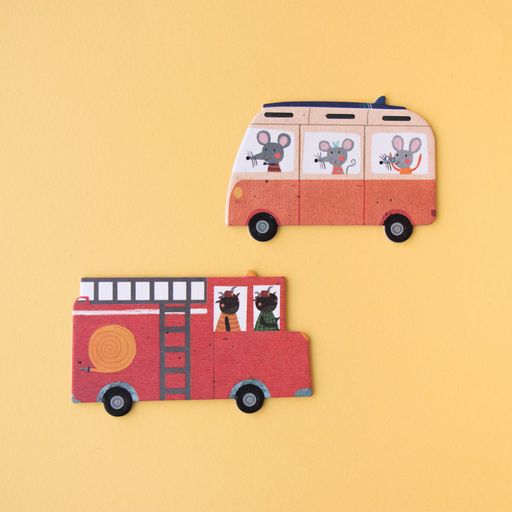 Londji Puzzle - Beep! Beep! (48 pcs) - Observation
