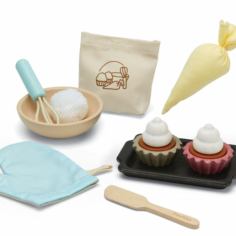 Play Planet - Cupcake Play Set by PlanToys