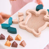 Play Planet - Wooden Tortoise Puzzle 