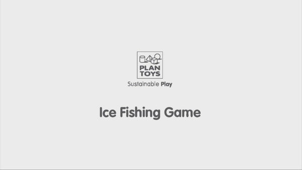Plan Toys Sustainable Play. Ice Fishing Game. Fun family board games.