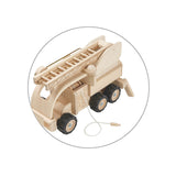 Plan Toys Wooden Fire Truck