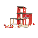 PlanToys Wooden Fire Station