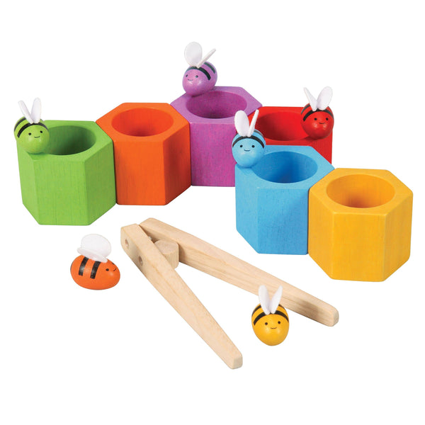 Play Planet - PlanToys Sorting Bees and Beehives