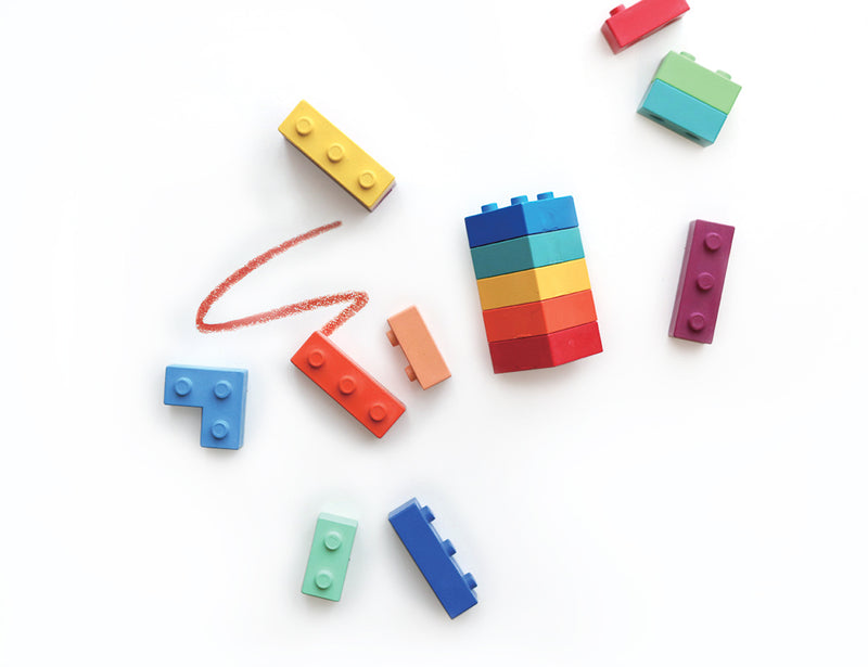 Goober Crayon Pocket Crayons Lego shaped Seasons colors by Play Planet