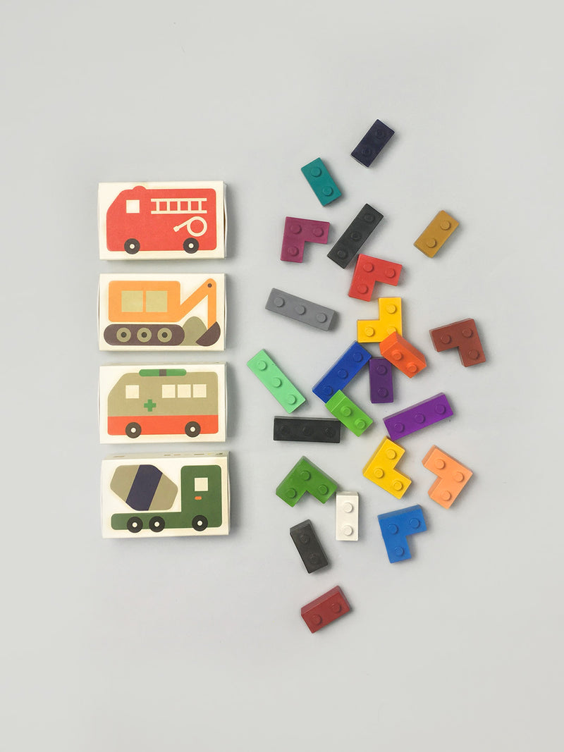 Goober Pocket Crayon Car Lego play time by play planet