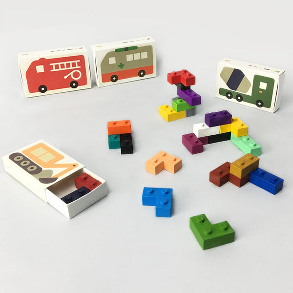 Goober Pocket Crayon Car Lego play time by play planet