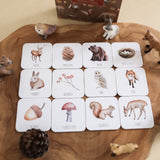 Woodland Memory Card Game by Modern Monty | Play Planet | Best Children learning Toys