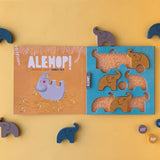 Ale hop! Elephant Balancing Game Londji Game Puzzle