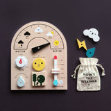My first weather station wooden toys by Moon Picnic