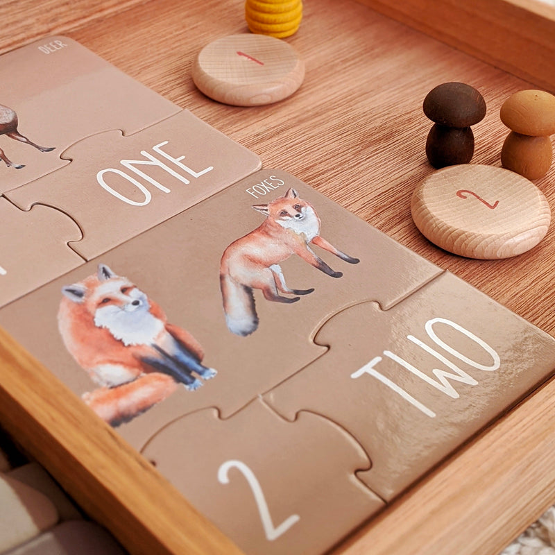 Woodland Take Me With You Puzzle by Modern Monty | Play Planet | Best Montessori Learning