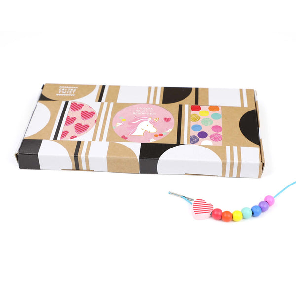 Unicorns & Rainbows Bracelet Making Gift Kit by Cotton Twist | Play Planet
