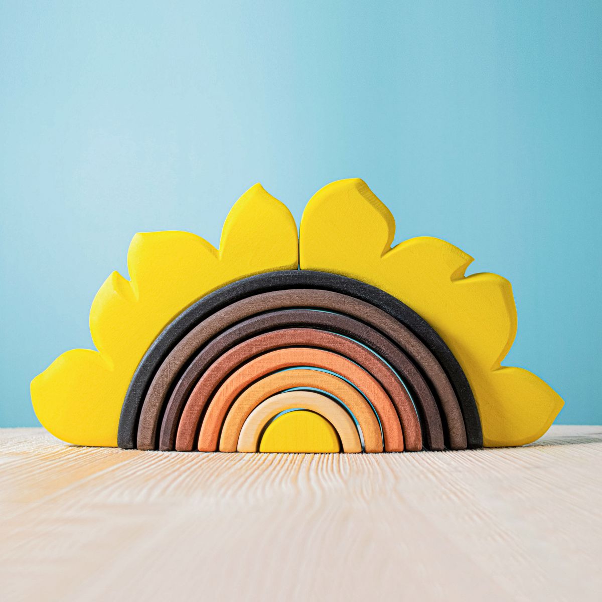 Sunflower Stacker Wooden Stacking Toys – Play Planet