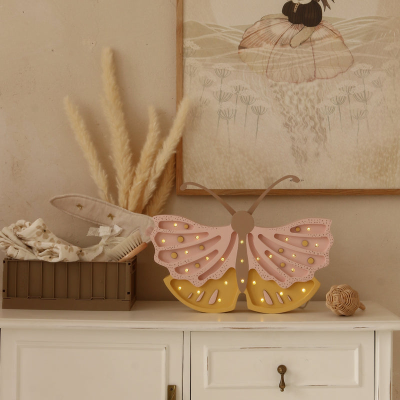 Little Light Butterfly Lamp Handmade Wooden Light | Play Planet Eco-friendly Toys Little Light Butterfly Lamp Handmade Wooden Light | Play Planet Eco-friendly Toys