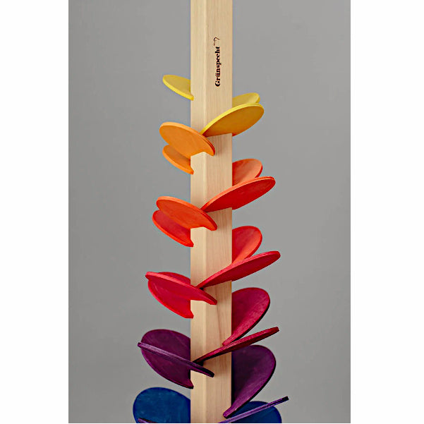 GRÜNSPECHT Rainbow Musical Sound Marble Tree Music Tree Made in Germany by Play Planet