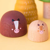 Londji My Wooden World - Farm Animals - Play Planet