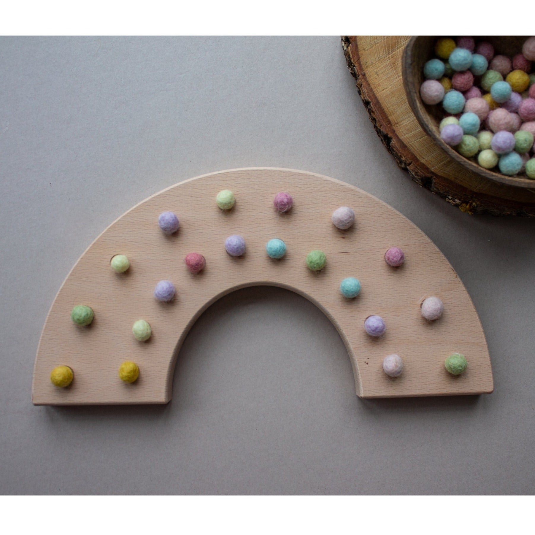 Rainbow Fine Motor Board – Play Planet