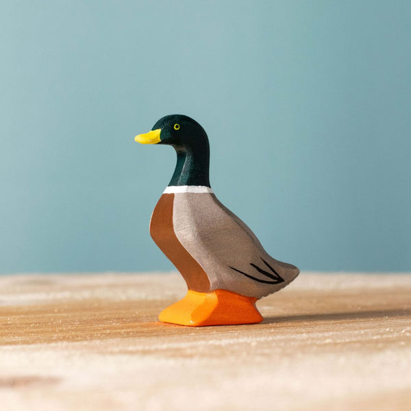 Wooden Mallard Duck by Play Planet