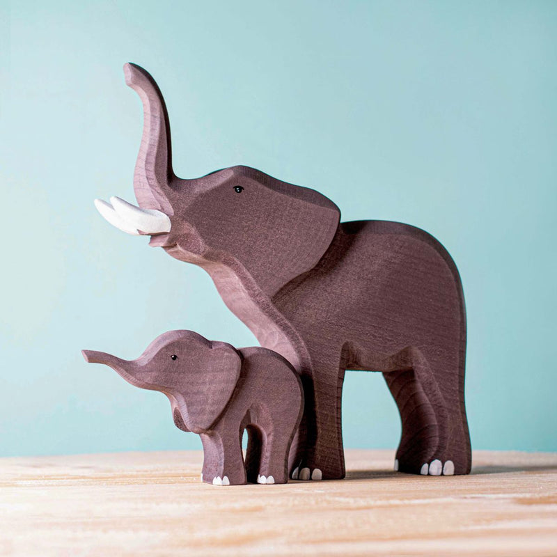 Bumbu Toys Wooden Elephant Play Set by Play Planet