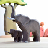Bumbu Toys Wooden Bumbi & Bimbi  Elephant Play Set by Play Planet